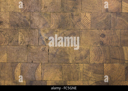 Plancher en bois grunge background Banque D'Images