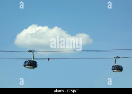 Téléphérique dans Koblenz Allemagne Banque D'Images