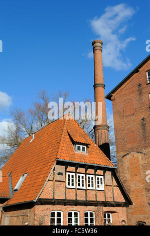 Lueneburg, dans le nord de l'Allemagne Banque D'Images