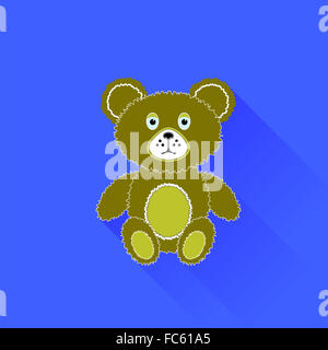 Icône de l’ours Banque D'Images