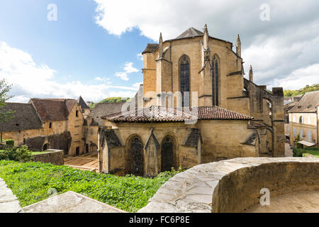 Cathédrale, Sarlat-la-caneda, Aquitaine, France Banque D'Images