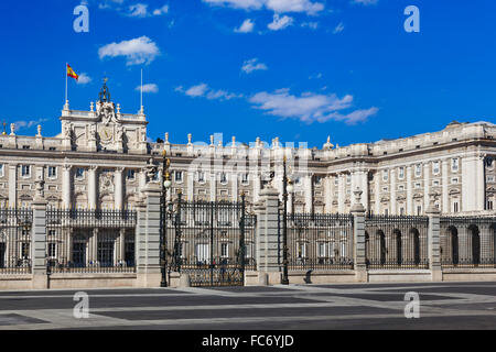 Palais Royal à Madrid, Espagne Banque D'Images