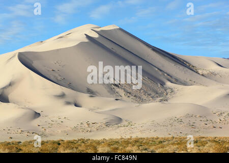 Eureka - une dune de sable au lever du soleil Banque D'Images