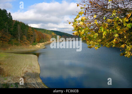 Réservoir d'eau, biggesea,Allemagne sauerland Banque D'Images