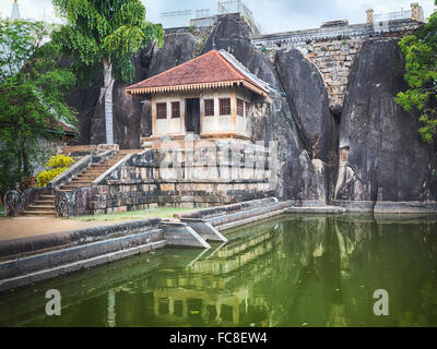 Isurumuniya Vihara. Banque D'Images