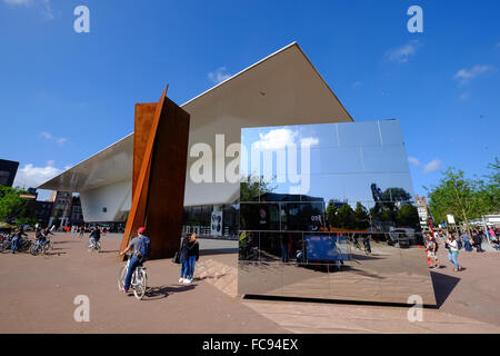 L'Art Moderne Stedelijk Museum, Amsterdam, Pays-Bas, Europe Banque D'Images