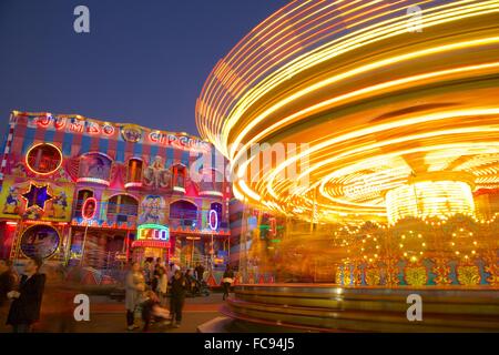 Goose Fair, Nottingham, Nottinghamshire, Angleterre, Royaume-Uni, Europe Banque D'Images