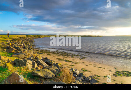 Vue sur le Northam Burrows Banque D'Images