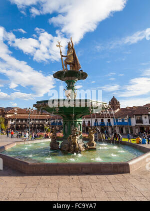 Plaza de Armas, Cusco, Pérou Banque D'Images