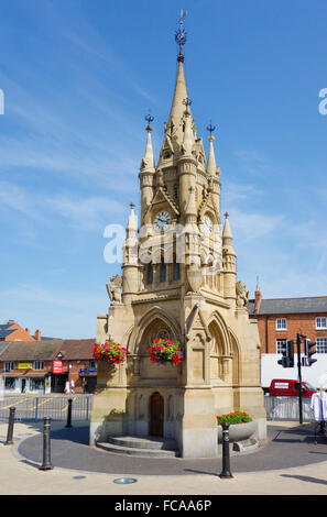 L'Angleterre, dans le Warwickshire, Stratford upon Avon, l'American Fontaine.. Banque D'Images