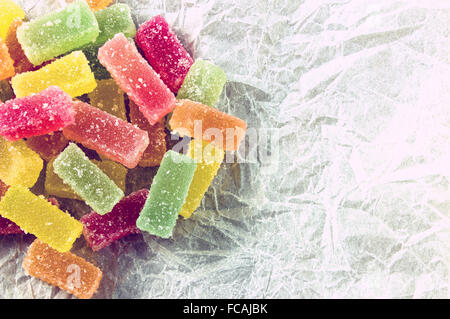 Gelée de fruits confits bonbons Banque D'Images