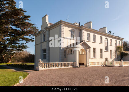 Liss Ard House, Baltimore, West Cork, Irlande avec copie espace. Banque D'Images