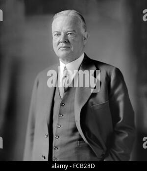 Herbert Hoover, le 31e président des USA Banque D'Images