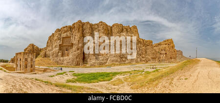 Naqsh-e Rustam Panorama Banque D'Images