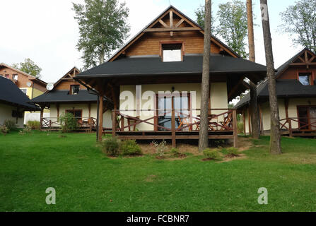 Le petit relax-hôtel à Hautes Tatras, en Slovaquie. Banque D'Images