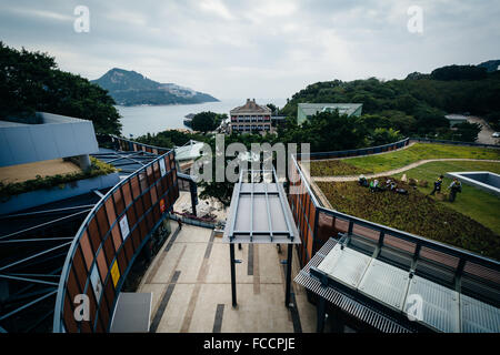 Voir des bâtiments à Stanley, sur l'île de Hong Kong, Hong Kong. Banque D'Images