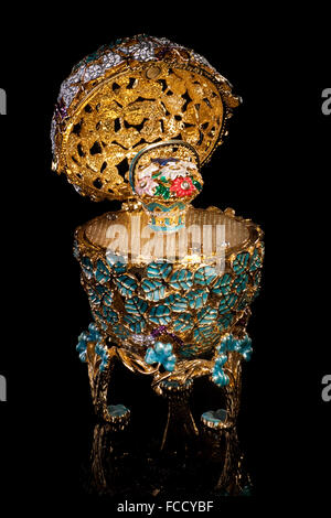 Œuf de Fabergé. Banque D'Images