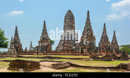 Wat Chaiwatthanaram - Ayutthaya, Thaïlande Banque D'Images