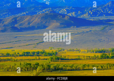 Owens Valley, Californie Banque D'Images