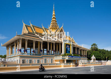 Preah Thineang Chan Chhaya, Moonlight Pavilion à Preah Sothearos Boulevard, Chan Chaya, du Palais Royal, Phnom Penh, Cambodge Banque D'Images