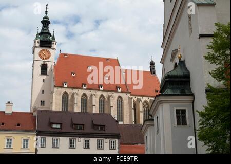 Cathédrale de la Wachau, Krems an der Donau, Site du patrimoine mondial de l'UNESCO Le paysage culturel de la Wachau, Basse Autriche, Autriche Banque D'Images