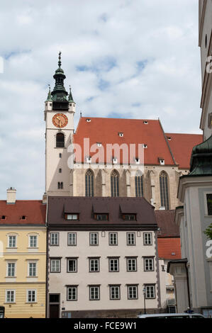 Cathédrale de la Wachau, Krems an der Donau, Site du patrimoine mondial de l'UNESCO Le paysage culturel de la Wachau, Basse Autriche, Autriche Banque D'Images