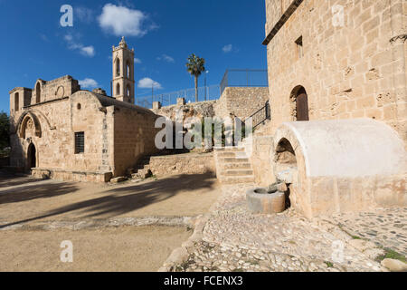 Monastère Ayia Napa, Chypre. Le site culturel de plus à visiter dans la ville, le bâtiment actuel date d'environ 1500. Banque D'Images