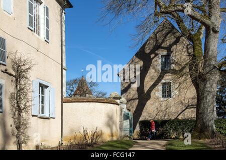 La PROVINCE DU BERRY, GEORGE SAND, la Vallée Noire Banque D'Images