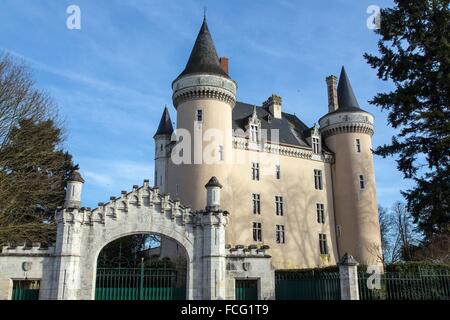 La PROVINCE DU BERRY, GEORGE SAND, la Vallée Noire Banque D'Images