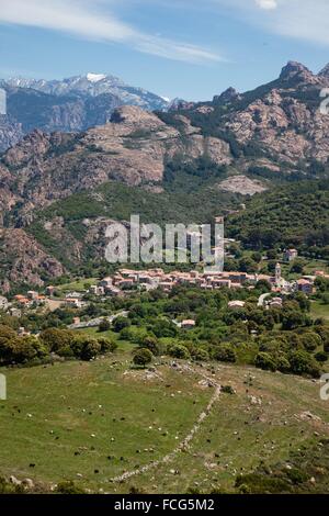 ILLUSTRATION DE Corse-du-Sud (2A), FRANCE Banque D'Images