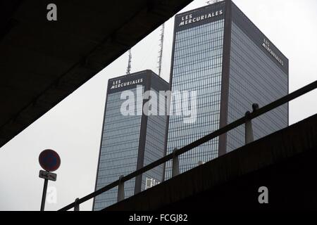 Ville de Bagnolet, SEINE-SAINT-DENIS, FRANCE Banque D'Images