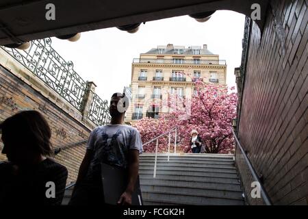 ILLUSTRATION DE LA VILLE DE PARIS (75), FRANCE Banque D'Images