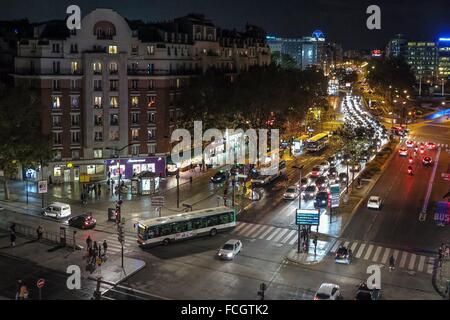 ILLUSTRATION DE LA CIRCULATION DANS PARIS (75), ILE DE FRANCE, FRANCEE Banque D'Images