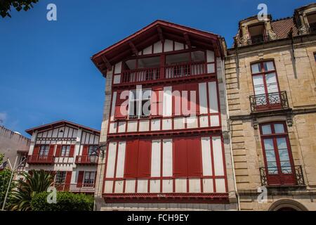 Pays basque, ILLUSTRATION (64) PYRENEES-ATLANTIQUES, Aquitaine, France Banque D'Images