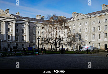 Trinity College de Dublin, Irlande Banque D'Images