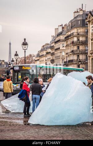 ICE WATCH, le Panthéon Banque D'Images