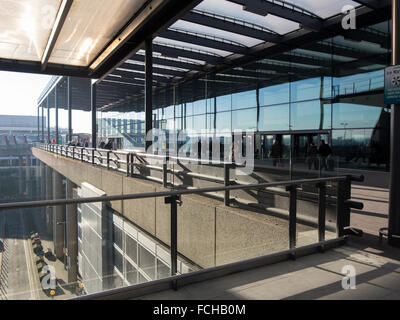 North Terminal à l'aéroport de Gatwick, Angleterre Banque D'Images