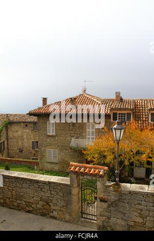 Paysage d'automne à Saint-Marin. La République de Saint-Marin Banque D'Images