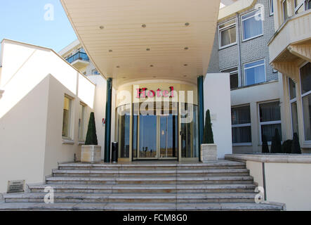 Entrée de Golden Tulip Hotel, Noordwijk aan Zee, Pays-Bas Europe Banque D'Images