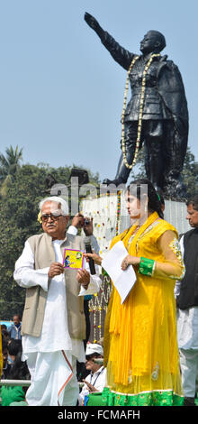 Kolkata, Inde. 23 Jan, 2016. 120e anniversaire de la naissance de Netaji Subhas Chandra Bose a célébré à Kolkata. Credit : Tanmoy Bhaduri/Pacific Press/Alamy Live News Banque D'Images