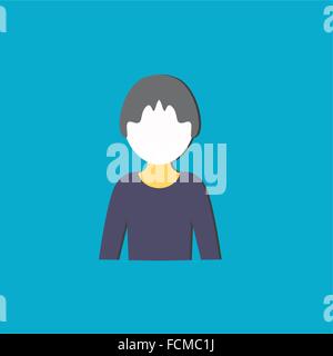 Humain icône Illustration de Vecteur