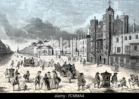 St James's Palace, 1820, City of Westminster, London, England Banque D'Images