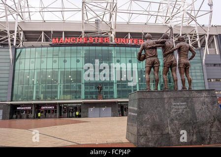 Old Trafford, Manchester United Banque D'Images