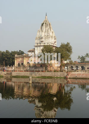 Temple déesse hindoue dans Darbhanga, Inde Banque D'Images