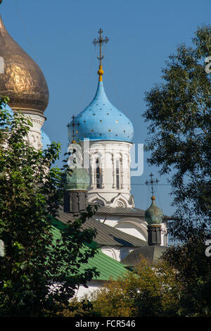 Cathédrale de la Transfiguration en monastère Novospassky, Moscou, Russie Banque D'Images