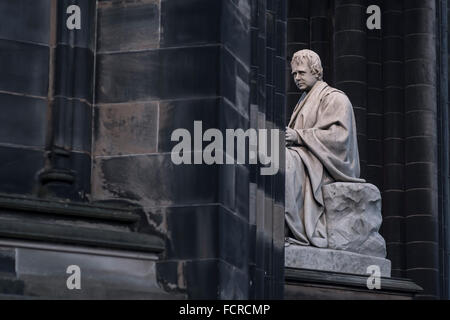 Le Scott Monument, Memorial, l'Écosse, Édimbourg, Firth of Forth, le grand chemin de fer, UK, Hotel, UK, Princess Street, voyage, Banque D'Images