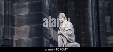 Le Scott Monument, Memorial, l'Écosse, Édimbourg, Firth of Forth, le grand chemin de fer, UK, Hotel, UK, Princess Street, voyage, Banque D'Images