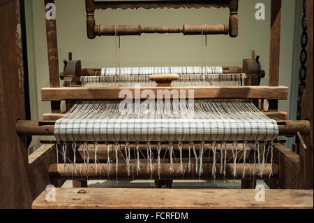 Mobilier loom, Winterthur decorative arts Museum and Gardens, Delaware, Etats-Unis Banque D'Images