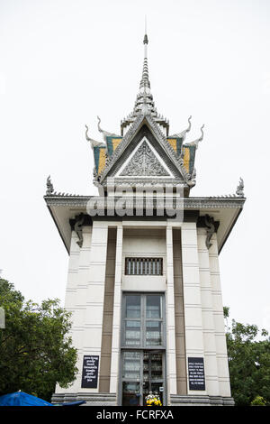 Stupa de Choeung Ek Banque D'Images