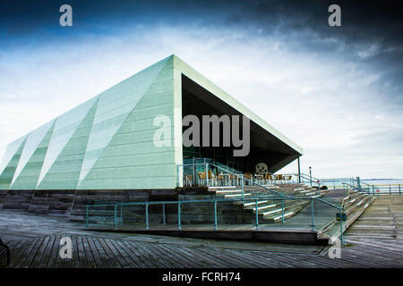 Le pavillon Jetée de Southend, Essex Banque D'Images